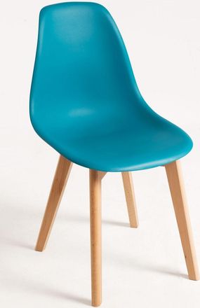 Regalos Miguel Sillas Comedor - Silla Kelen - Verde Azulado