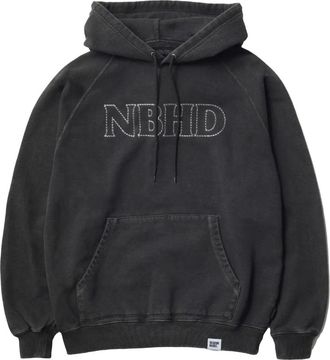 Neighborhood Hoodie met logo - Grijs