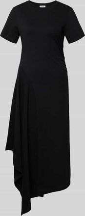 s.Oliver Red Label Tailliertes Jersey-Kleid aus Baumwoll-Mix in Black, Gr&ouml;&szlig;e 34