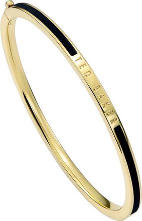 Ted Baker Rolo Classic Color Hinge Bracelet in Gold/black at Nordstrom