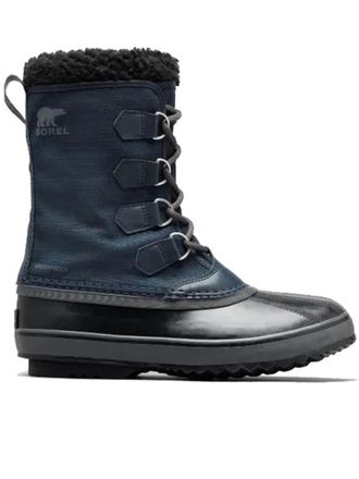 Sorel High-Top Waterproof Nylon Boots With Rugged Sole