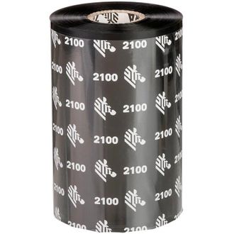 Zebra 2100 Cinta De Cera De Alto Rendimiento 174mm X 450m Caja De 12