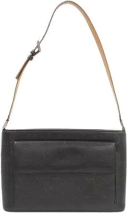 Louis Vuitton Pre-owned Shoulder Bags, female, Black, Size: ONE SIZE Pre-owned Leather Shoulder Bag
