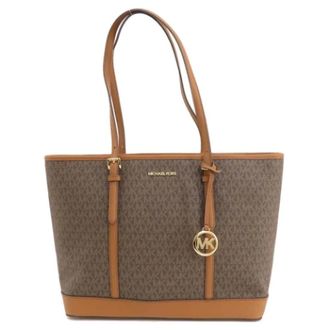 Michael Kors Pre-owned Tote Bags, female, Brown, Size: ONE SIZE Pre-owned Fabric totes