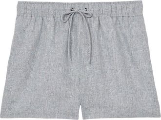 Reiss Willow Linen-Blend Short