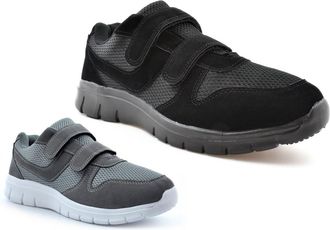 Generic Mens Wide Fit Trainers Mens Touch Fastening Shoes Size 6 Boys Trainer Size 10 Wide Trainers Lightweight Trainer Touch Fastening Shoe Lightweight Sizes