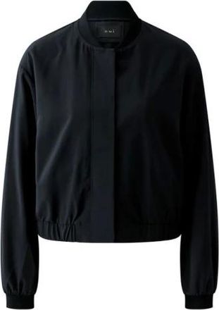 Oui Jassen, Dames, Zwart, S, Polyester, Bomberjack