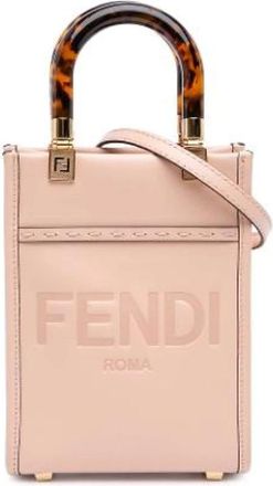 Fendi Pre-owned Mini Sunshine Shopper - - Pre-owned - Donna - Rosa - ONE SIZE