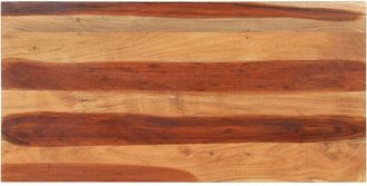 vidaXL Piano Tavolo In Legno Massello Di Acacia 15-16 Mm 60x120 Cm - Vidaxl