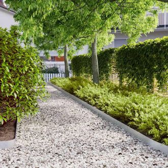 Berkfield Home Lawn Edgings 50 pcs 10x103 cm Galvanised Steel in Silver