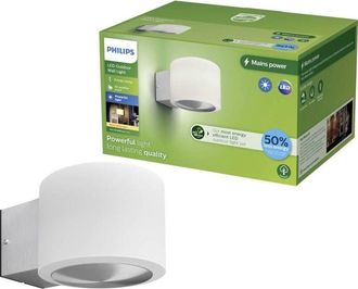Philips LED Otis 929004141001 Lampada da parete per esterni a LED LED (monocolore) 4.3 W acciaio inox