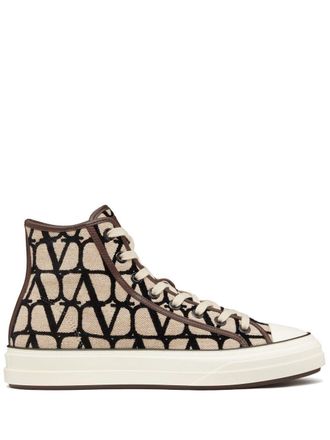 Valentino Garavani Toile Iconographe Totaloop sneakers - Beige