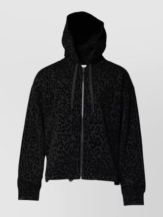 Dolce & Gabbana floral cotton hoodie long sleeves top