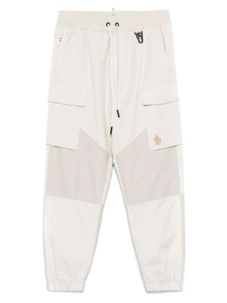 Moncler panelled trousers - Neutrals