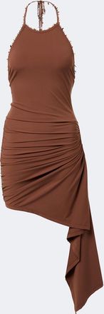 CHRISTOPHER ESBER Vestido corto de jersey adornado