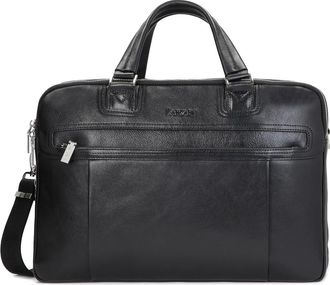 Kazar Zwarte tas voor mannen - Heren - Handtassen - Zwart - ONE Size - Leer - Tassen