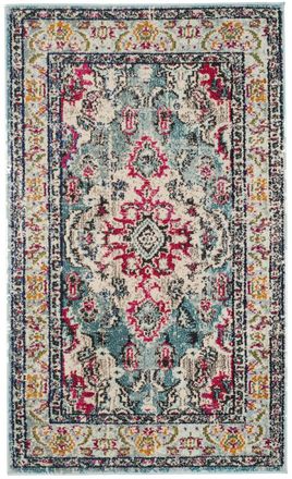 Safavieh Alfombra azul/rosa 122 x 170 cm