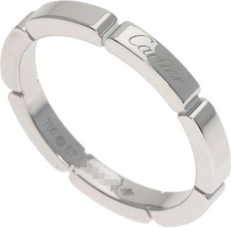 Cartier White Gold (18K) Band Ring (Pre-Owned)
