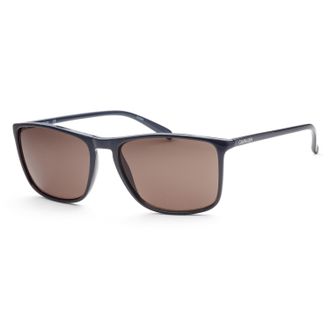 Calvin Klein Mens 57mm Navy Sunglasses
