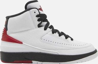 Nike Mens Nike Mens Air Jordan 2 Retro Leather Trainers - White/Multi - Size: 5