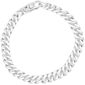 Pompeii3 Mens Cuban Link 14k Gold (43gram) or Platinum (69gram) 8mm Bracelet 8.5