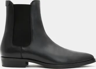 AllSaints Mens Cow Leather Steam Leather Chelsea Boots, Size: UK 12/US 13/EU 46