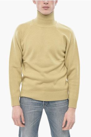 Paolo Pecora Virgin Wool Turtleneck Sweater size L