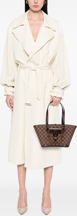 Louis Vuitton Pre-owned Womens Hampstead Pm Tote Bag - Brown Textile - One Size