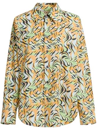 Marni Camicia con stampa - Arancione