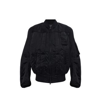 Yohji Yamamoto Logo-print Bomber Jacket