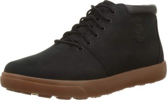 Timberland Mens Ashwood Park Waterproof Leather Chukka Boots, Black Full Grain, 7.5 UK