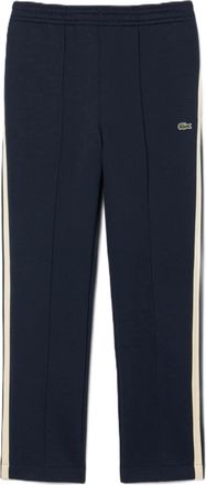 Lacoste Americane Navy Side Stripes Straight-Leg Pants