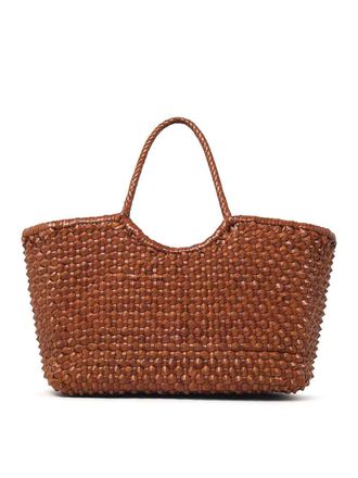 Dragon Diffusion Nantucket Cactus Brown Leather Bag