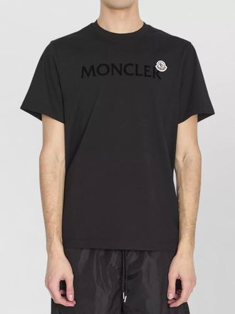 Moncler cotton logo print t-shirt