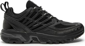 Salomon Salomon Acs Pro Panelled Mesh Sneakers - Black - 12 (IT46 / UK12)