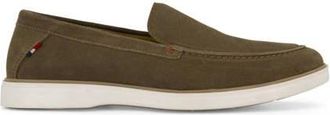 Memphis One suède loafers kaki