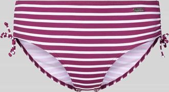 Venice Beach Bikinihose mit Raffungen Modell Tadu in Bordeaux, Gr&ouml;&szlig;e 36