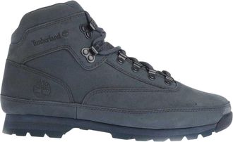 Timberland Heren Full Grain Leer Midden Hoog Hiking Boots (Donkerblauw)