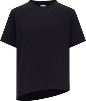 Loewe T-Shirt Asimmetrica Logo