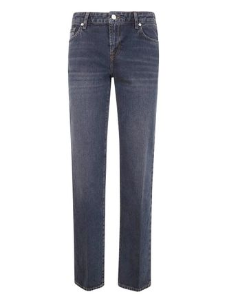 7 For All Mankind Calie Straight Stormwave Jeans