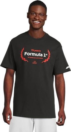 Puma Formula 1 Graphic T-Shirt Mens Clothing Puma Black AH25 : 2XL, Cotton