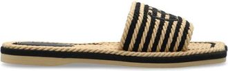 Chlo&eacute; Sand Slides - Dames - Sandalen - Beige - 36 EU - Schoenen