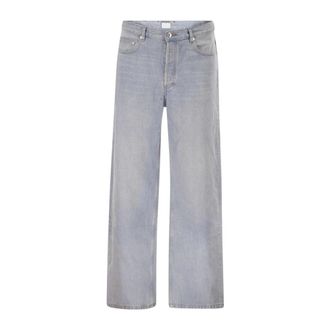 A.P.C. A.p.c. - Wide Leg Jeans - Heren - Jeans - Blauw - Maat: W33 Katoen