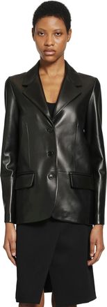 Gucci Leather Blazer