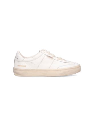 Golden Goose White Soul Star Leather Sneakers
