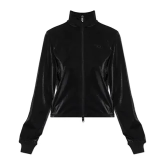 Diesel Hoodies & sweatvesten, Dames, Zwart, XS, Polyester, F-Rosy Sweatshirt
