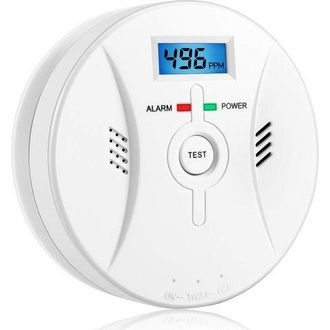 OEM Allarme Monossido Di Carbonio Con Schermo Lcd, Rilevatore Di Co, Potente Allarme Da 85 Db, Sensore Di Monossido Di Carbonio, Funzionamento A Batteria