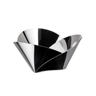 Alessi Abi03 Korbschale Aus Edelstahl, Silber, 8.5 X 23 X 3.5 Cm (abi03)