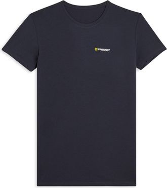 Freddy T-shirt Uomo in Cotone con Logo FREDDY Colorato