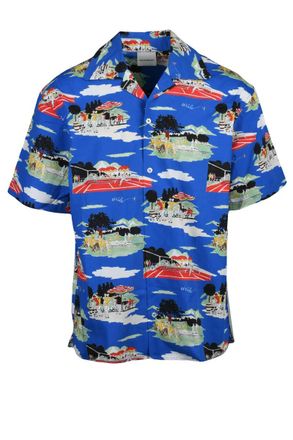 Dr&ocirc;le de Monsieur Cotton Shirt - Blue